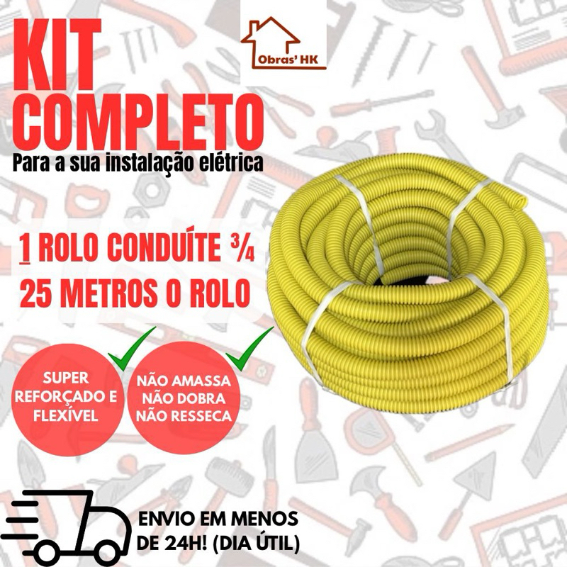 Canduite Conduíte Eletroduto Corrugado
