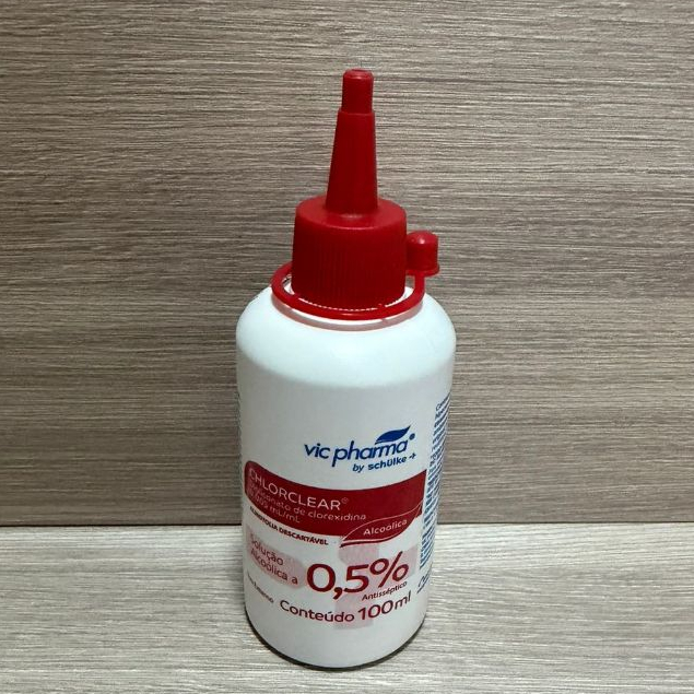 Kit com 2 und Clorexidina 0,5% Alcoólica 100ml VicPharma