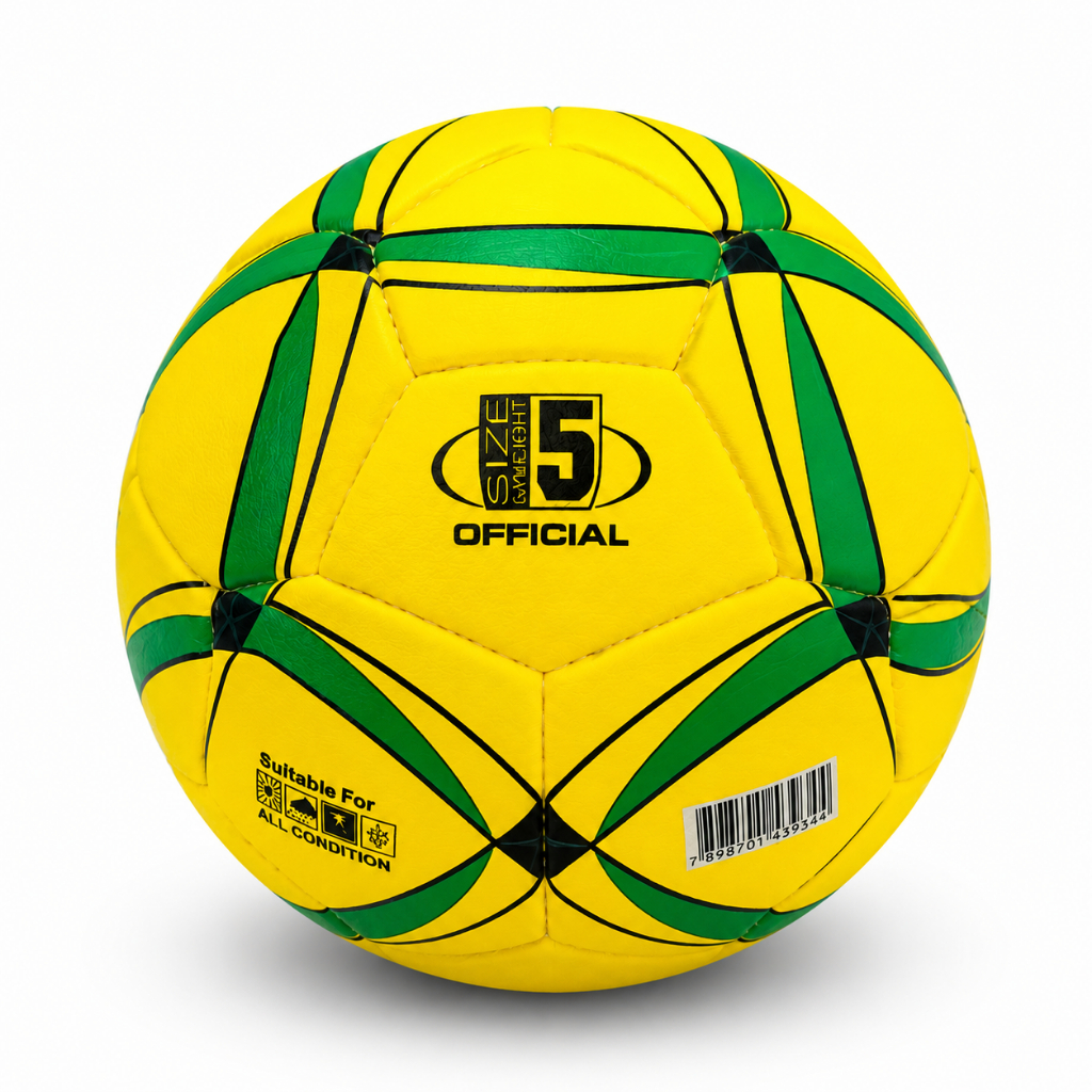 Bola De Futebol No 5 T11 Copa Do Mundo Amarela Campo Gramado