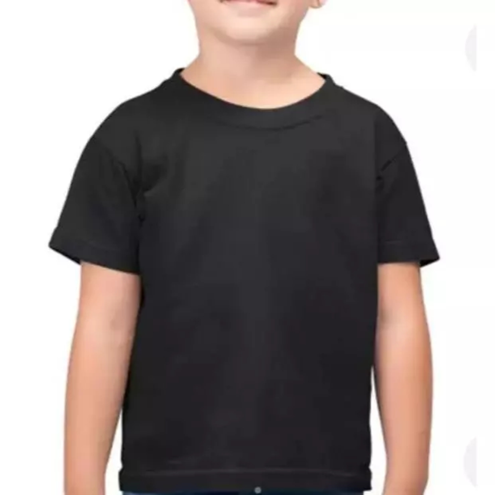 Camiseta infantil lisa, camisa infantil básica,Camiseta Infantil unissex Tecido 100% Algodão  Básica