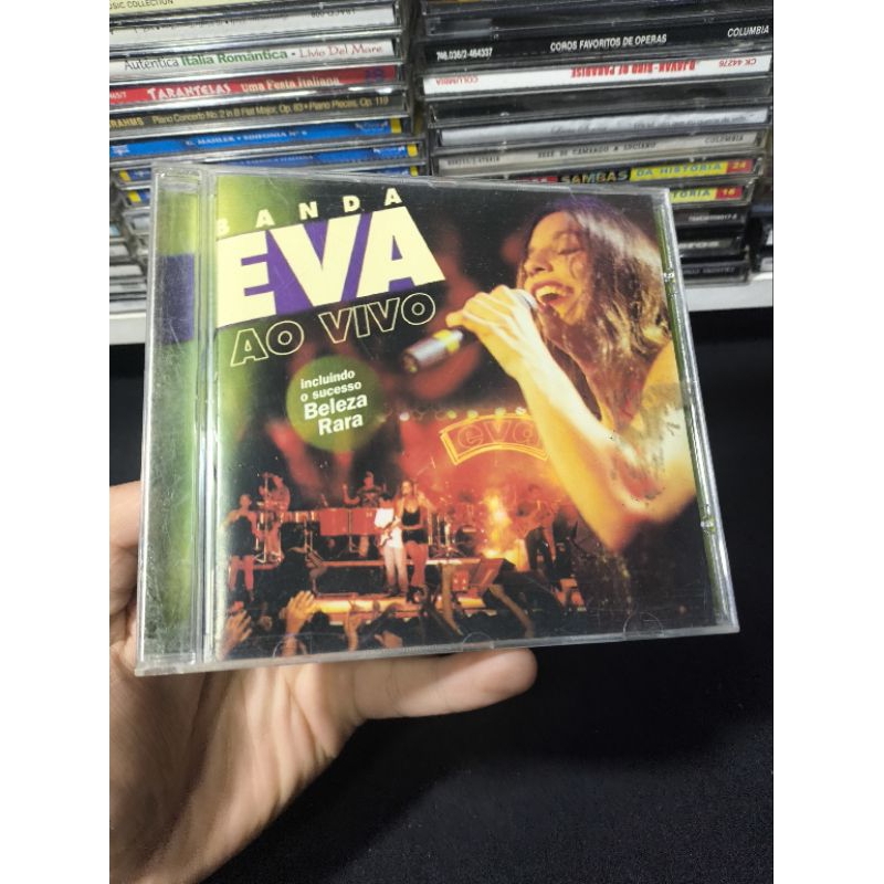 CD BANDA EVA - AO VIVO - BELEZA RARA - CD Usado conservado - REF:CD 3923