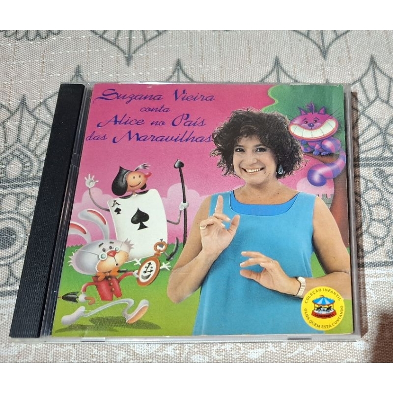 CD SUZANA VIEIRA CONTA ALICE NO PAÍS DAS MARAVILHAS.