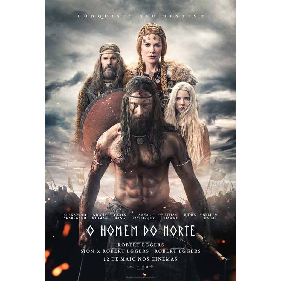 O Homem do Norte  Alexander Skarsgård, Nicole Kidman, Claes Bang dublado e legendado  Baseado na obra de Shakespeare, Ha
