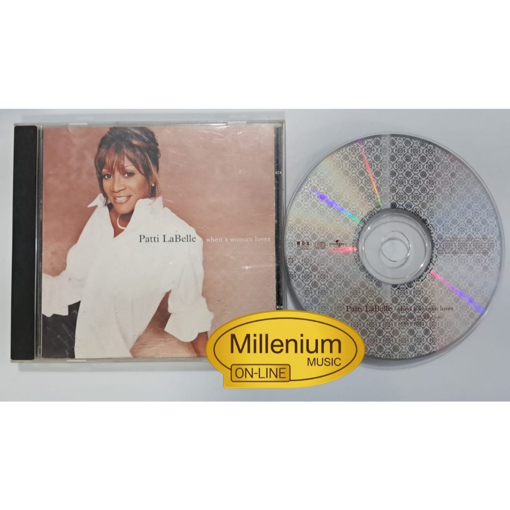 CD Patti LaBelle  When A Woman Loves 2000 Original Gravadora Colecionador Ótimo Estado