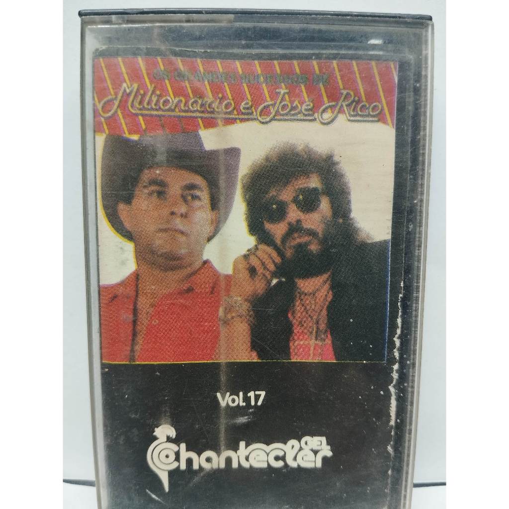 Fita Cassete K7 - Milionário E José Rico Vol. 17