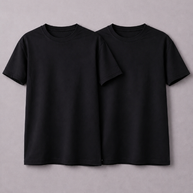 Kit 2 Camisetas Cotton Peruana Premium