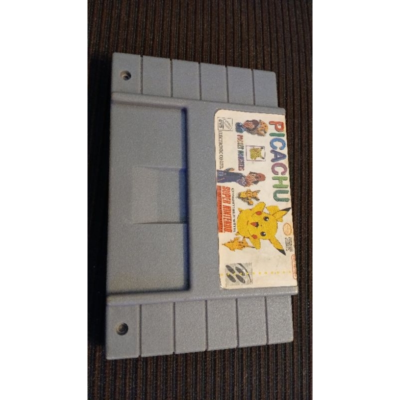 picachu pocket monsters snes super Nintendo paralelo de época