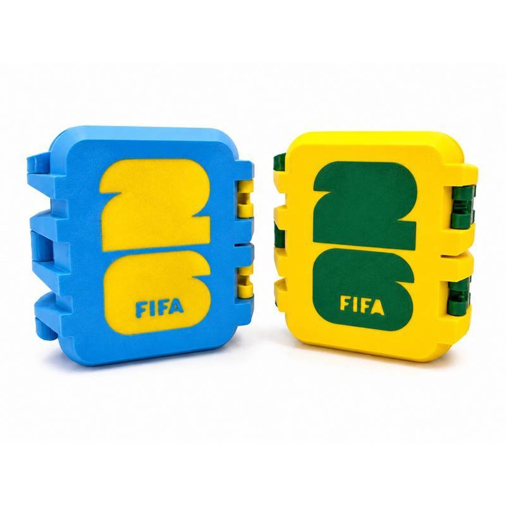 Porta Figurinhas Copa Organizador de Figurinhas Caixa Colecionador para Álbum de Futebol com Divisórias