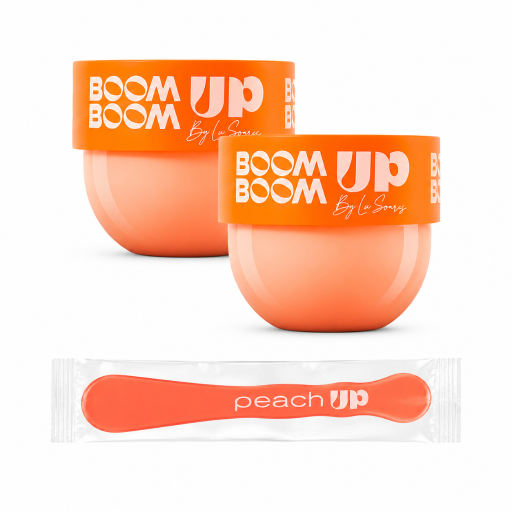 Duplinha BoomBoom Up Creme Corporal Peach Up Firmeza