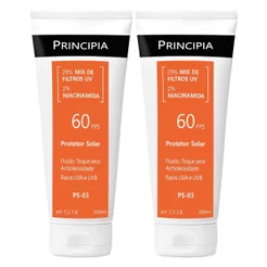 Principia Kit 2 Protetores solares corporal PS-03 FPS60
