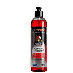 Rubber Pro Pretinho para Pneus Alto Brilho Longa Duração Hidrorepelente