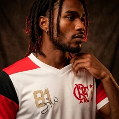 Camisa Retrô Flamengo Mundial 81 Zico DRY Oficial