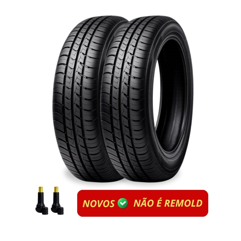 Jogo Com 2 Pneus Novos Qima 175/70 R14 84T Mobi Fox Voyage Saveiro Gol Siena Strada HB20/S Corsa