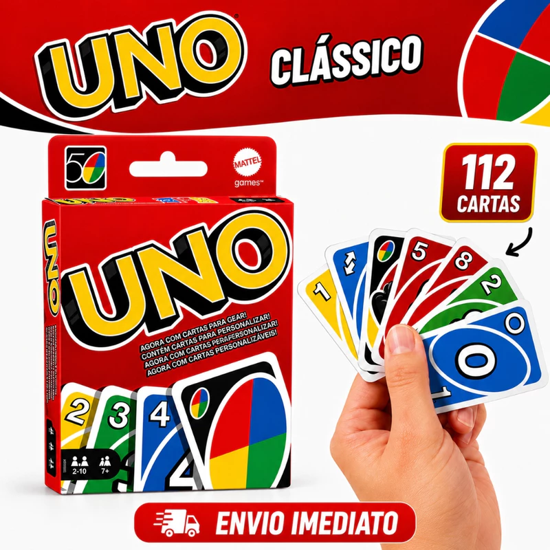 UNO Clássico: Só R$ 13,90! 🃏