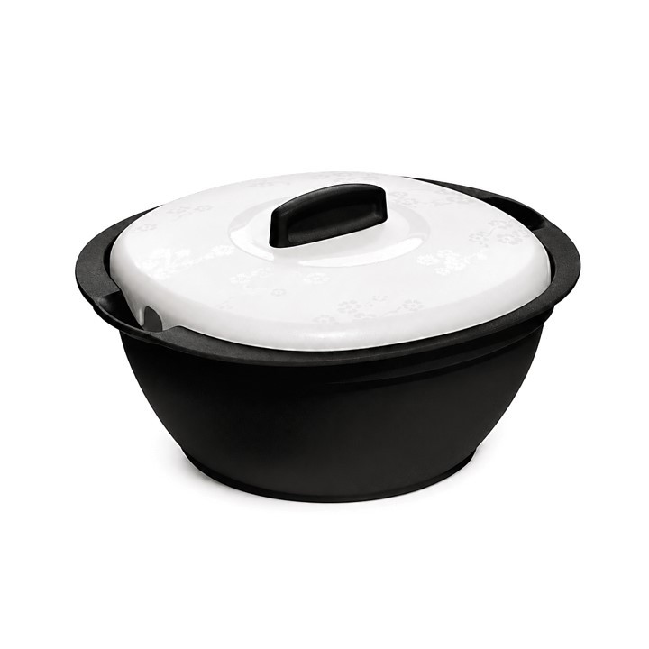 Tupperware Sopeira Actualité Preto e Branco 1,8 litro
