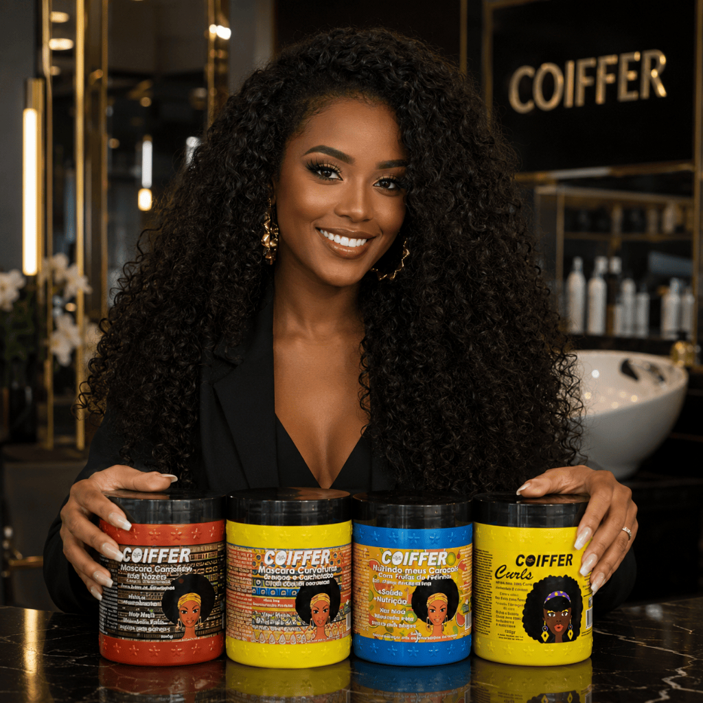 Kit Cronograma Capilar Crespos dos Sonhos Coiffer Coiffer - Crespos e Cacheados
