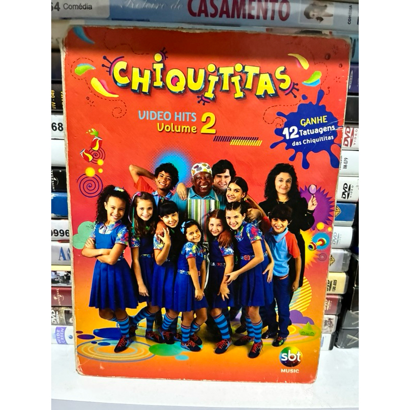 DVD Chiquititas Video hits volume 2