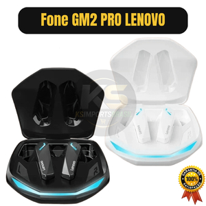 Fone de Ouvido Bluetooth Lenovo Thinkplus GM2 Pro Gamer com Microfone Integrado de Alta Performance
