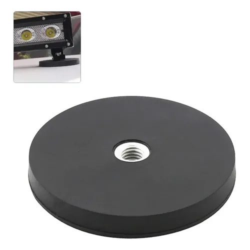 Suporte Imã Magnético 88mm Para Farois Led Universal