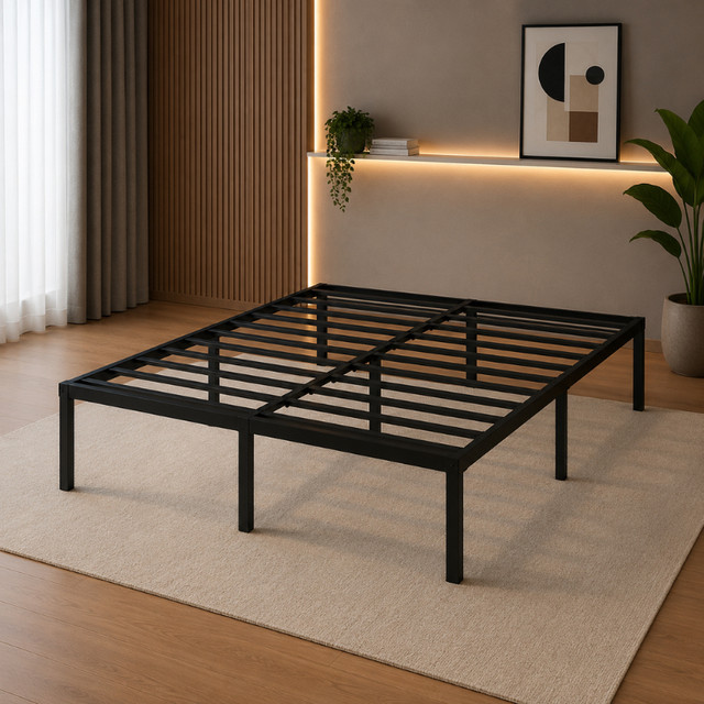 Cama Metálica Casal Aço Resistente Base Para Colchõ
