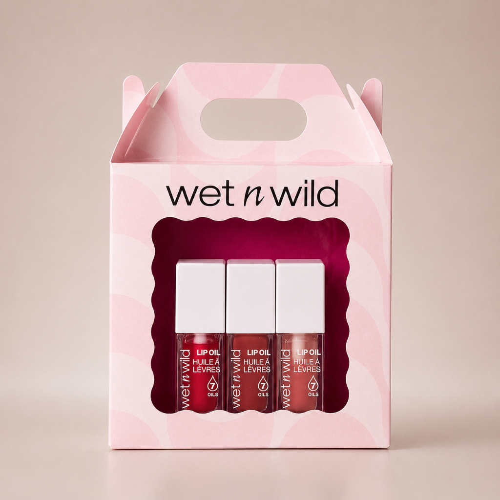 Kit 3 Lip Oil Hidratante Labial Brilho Gloss Nutritivo Não Pegajoso Maquiagem