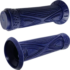 Manopla Grip Anti Derrapante Motos Universal Shara Xre Titan Lander Fazer Crosser Azul