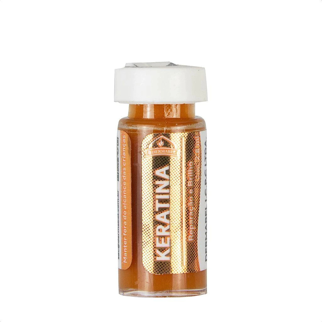 Kit 2 Ampolas Capilar Dermabel - Keratina 2.8mL (02262)