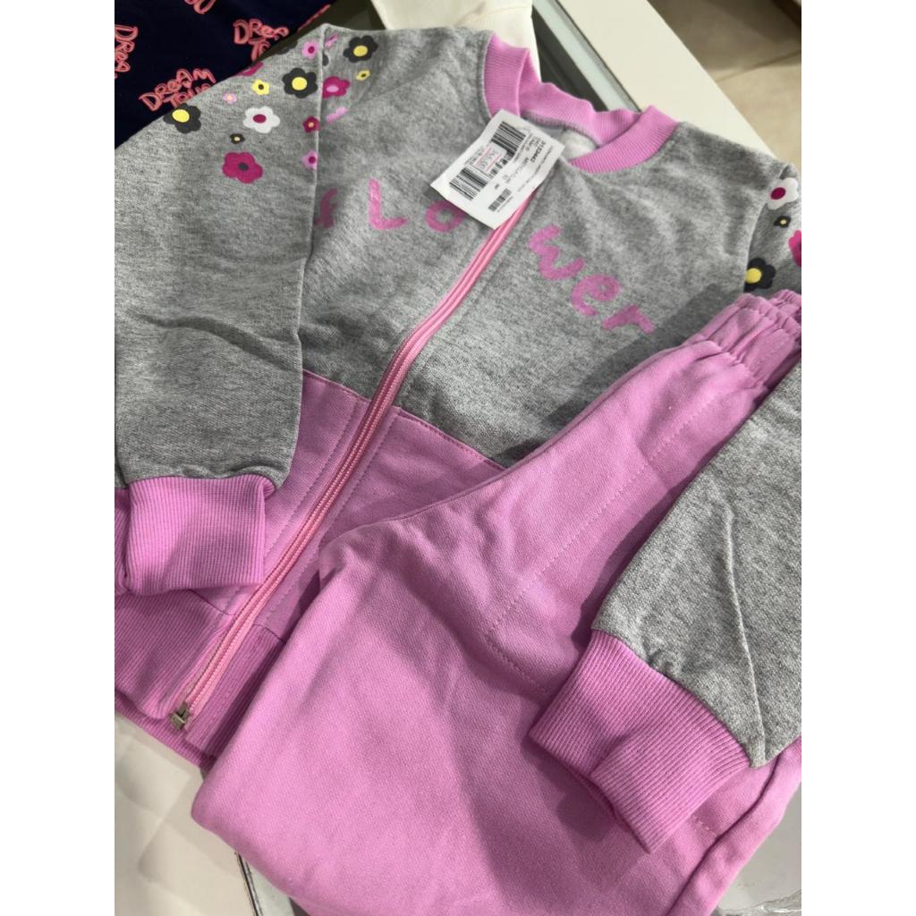 Conjunto De frio Moletom Infantil Menina Tam 6 Rovitex