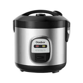 Gaabor Panela Elétrica de Arroz 2 em 1, 1L, com Cestinha de Vapor e Revestimento Antiaderente - RC-20M01A