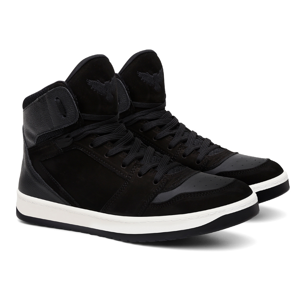 Bota de Treino Masculina Hardness Tofanin Musculção Fitness Levantamento de Peso Couro Premium