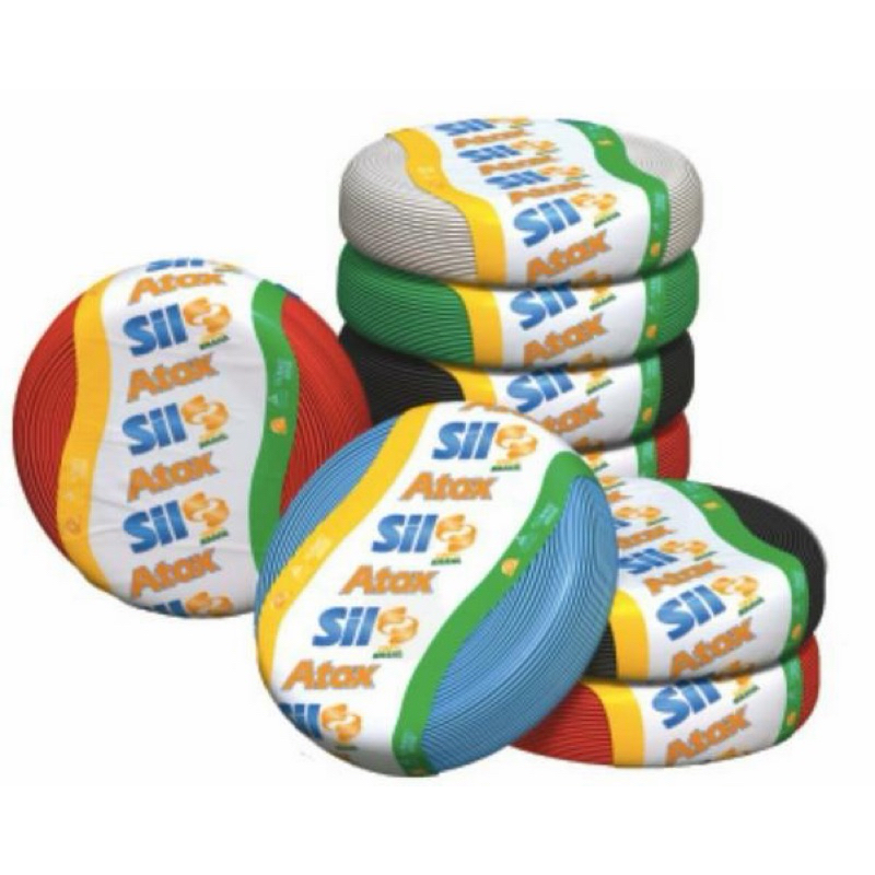Cabo Flexível Atox Sil 1,5mm 100m 750V SIL Antichamas