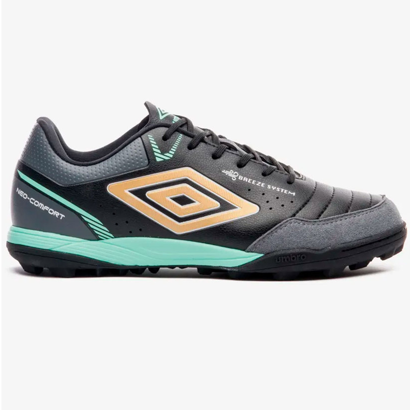 Chuteira Society Masculino Umbro Neo Comfort Chuteira de Society Futebol Campo Grama Sintética