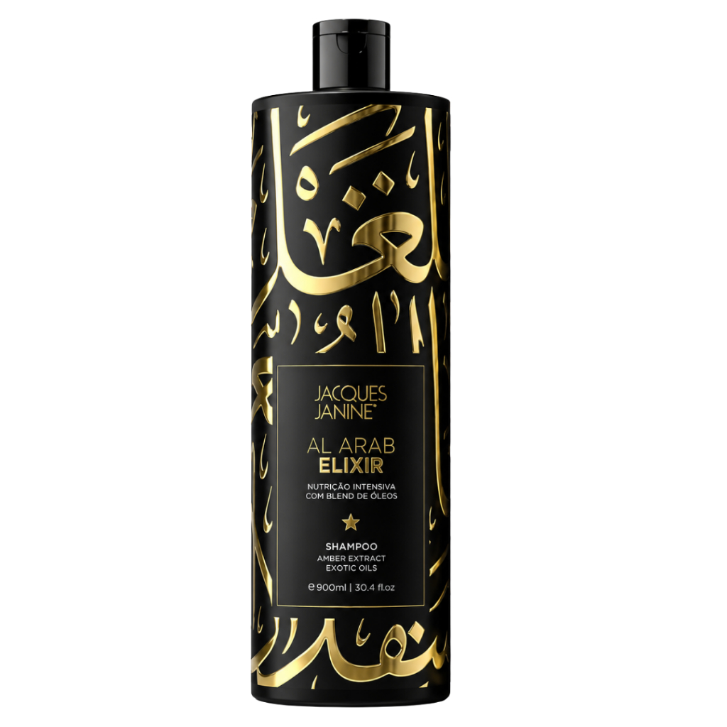 Jacques Janine Shampoo Nutrição Intensiva Al Arab Elixir 900ml — Blend de Óleos