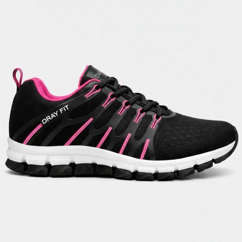 Tênis Feminino Academia Dray Fit Esportivo Leve Confortável Respirável Tênis Caminhada Feminino