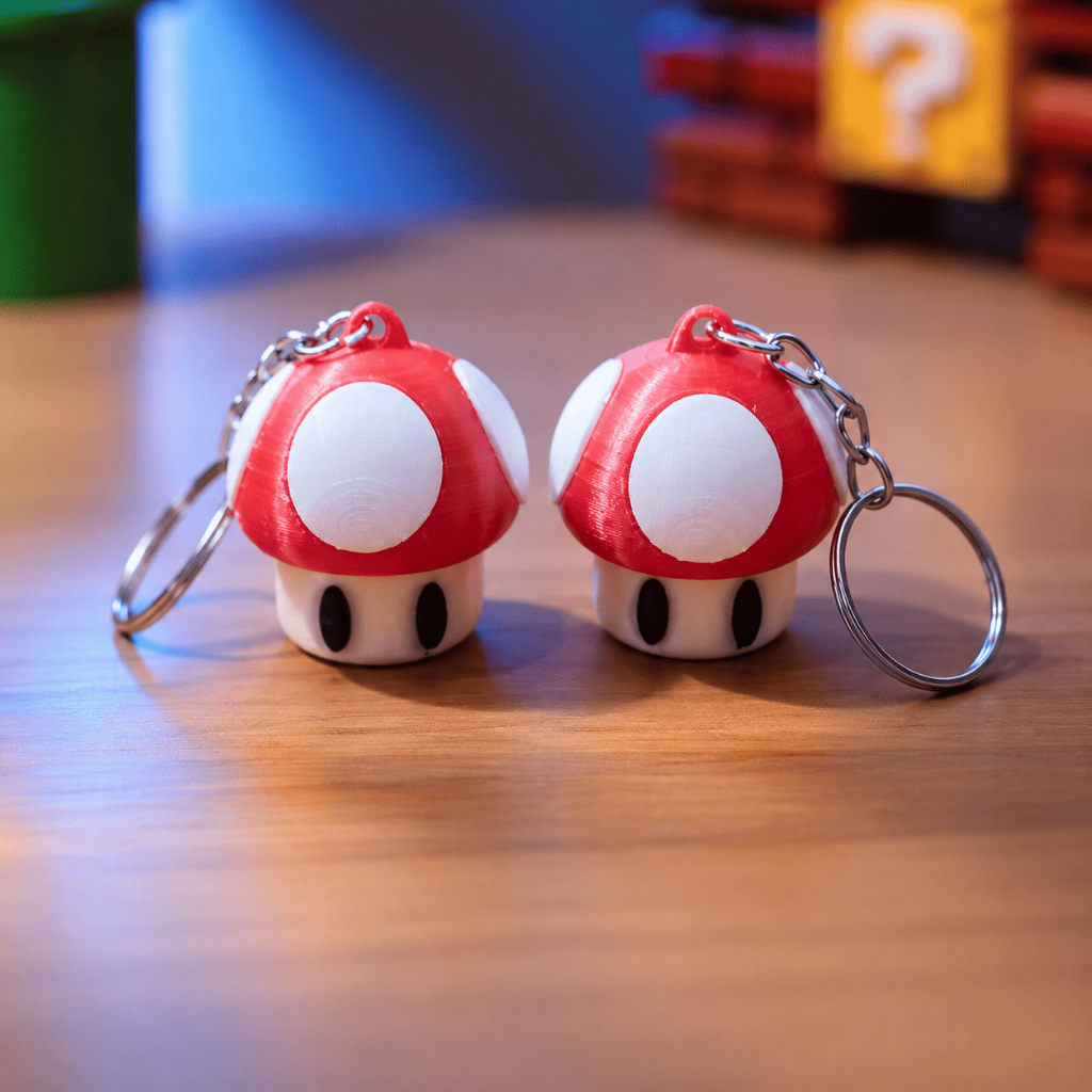 Enviamos Rápido - kit 2 Chaveiros Super Mario – Impressão 3D Exclusiva!