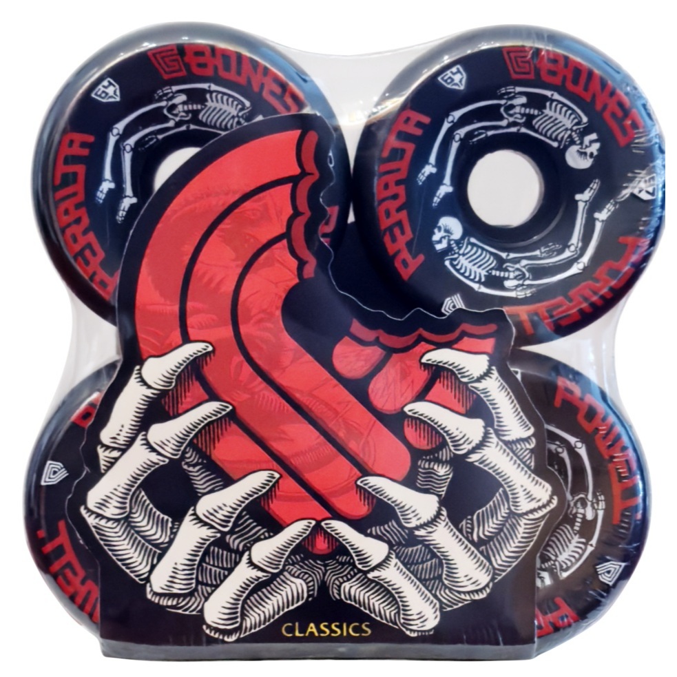 Roda Powell Peralta G Bones 64mm 97a Skate G-Bone - Skateboard