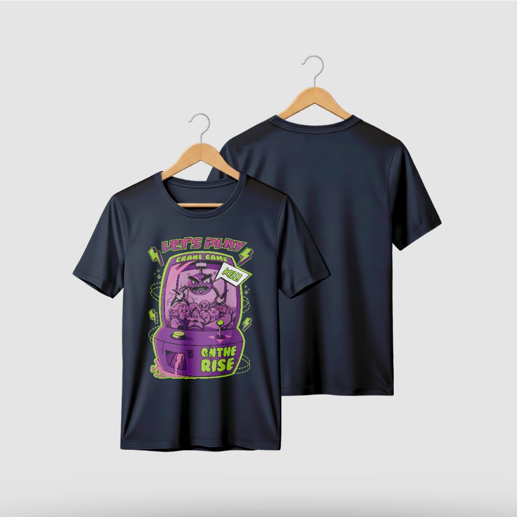 Camiseta Estampada Let's Play – Fliperama Arcade Retrô Gamer | Unissex Premium