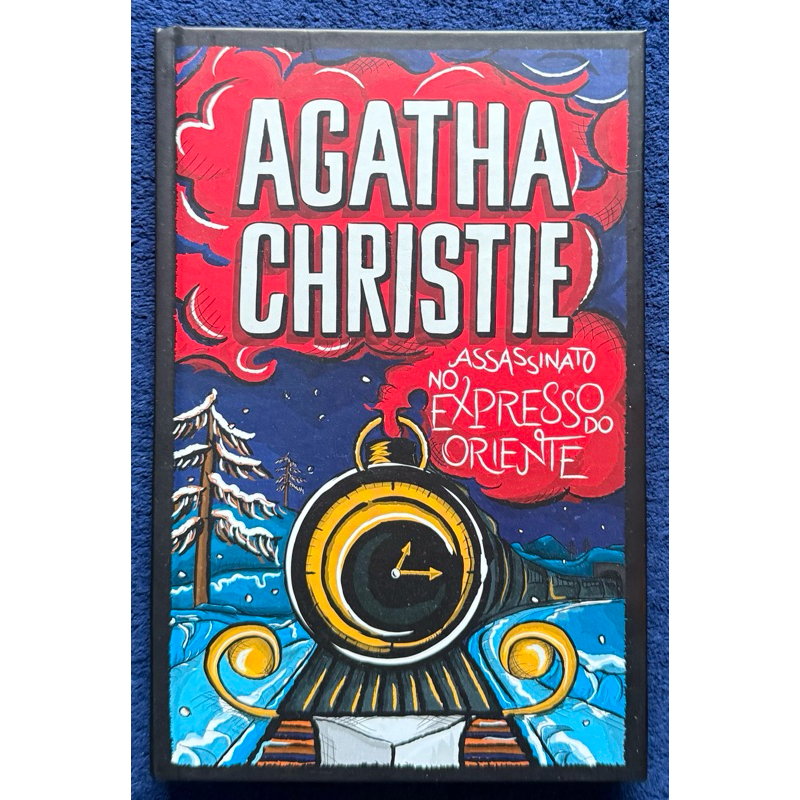 Livro Assassinato no Expresso do Oriente Agatha Christie capa dura