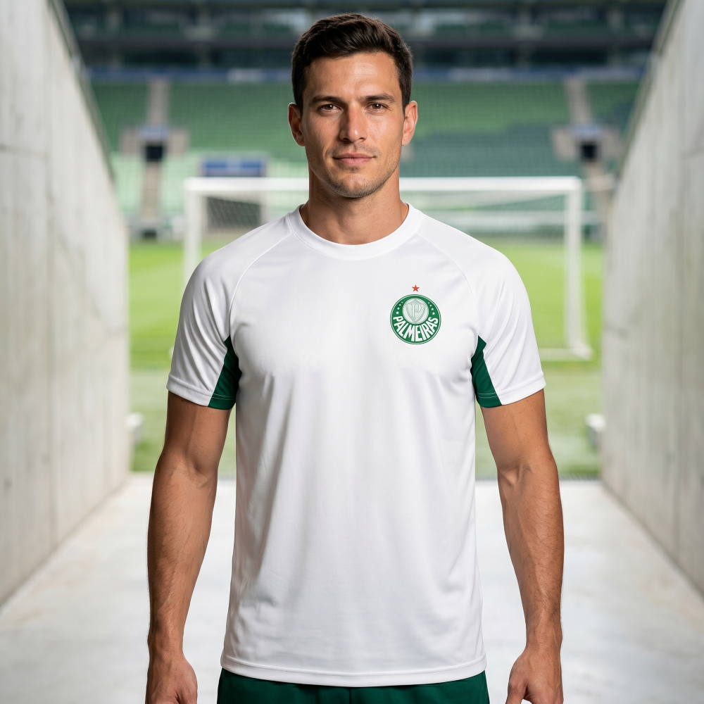 Camisa Palmeiras Player Ii Casual Adulto Licenciada Original