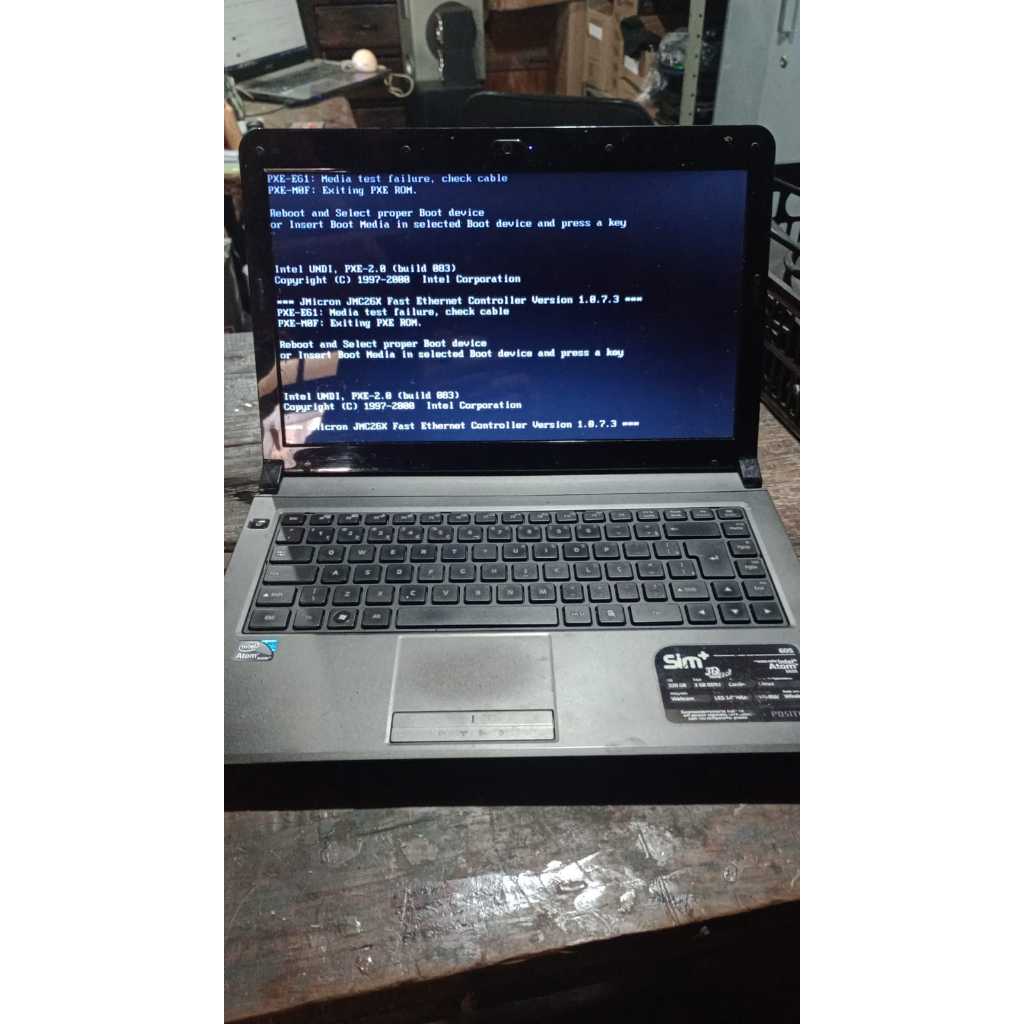 sucata notebook sim+ 605  positivo  sem acessórios