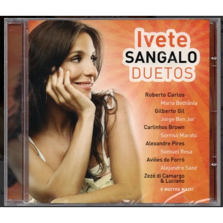 Cd Ivete Sangalo Duetos Vol. 1 Axé Mpb MARCELO CAMELO ALEJANDRO SANZ SAMUEL ROSA SAULOLacrado