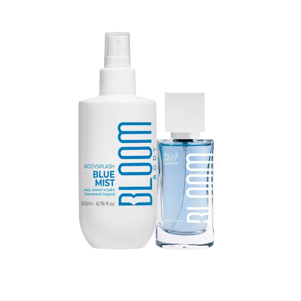 Kit Body Splash e Perfume Capilar Blue Mist