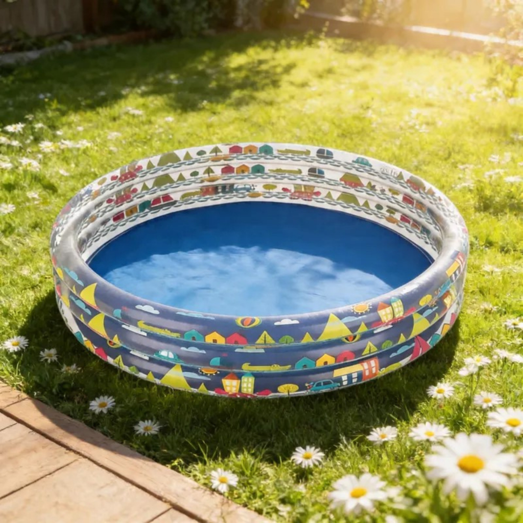 Piscina Banheira Inflável Infantil Redonda PVC Resistente 450 Litros - Mor