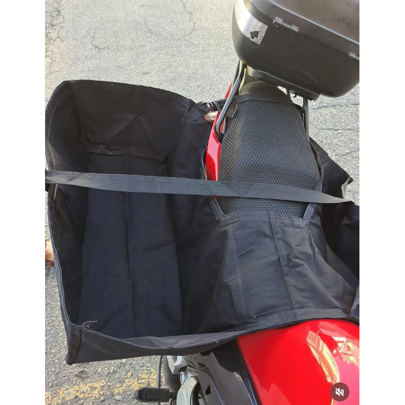 Alforge Lateral Moto Motoboy Mochilao Bolsão 33 litros