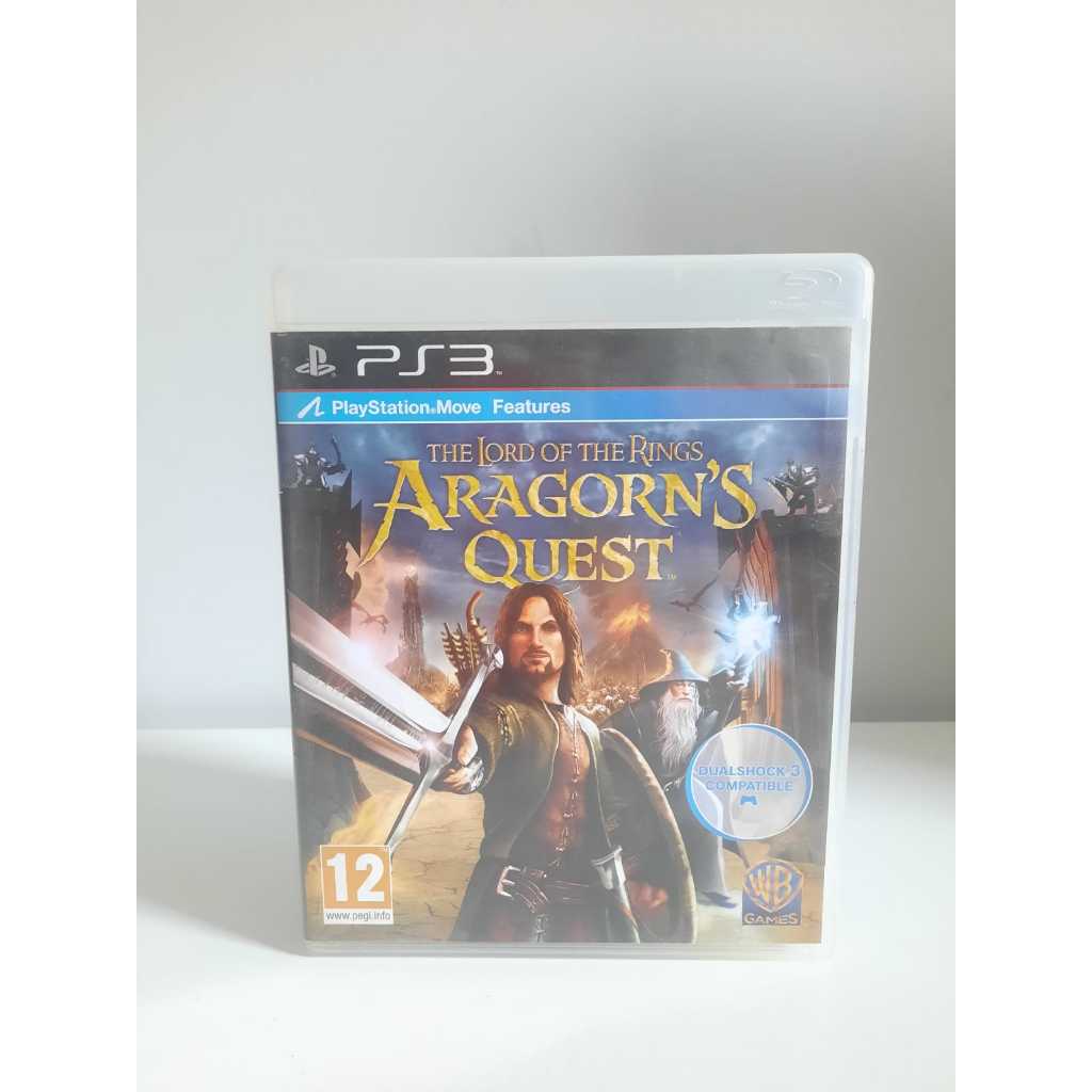 The Lord of the Rings Aragorn's Quest PS3 Mídia física