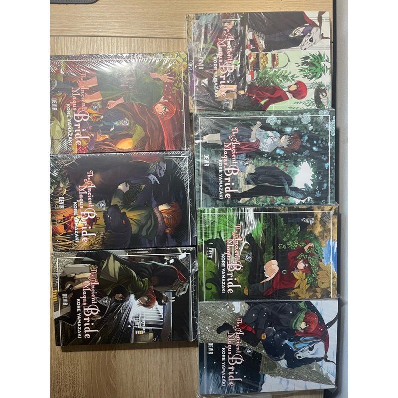 Volumes The Ancient Magus Bride| Volumes 1, 2, 3, 4, 5, 6 e 7| Semi-novos