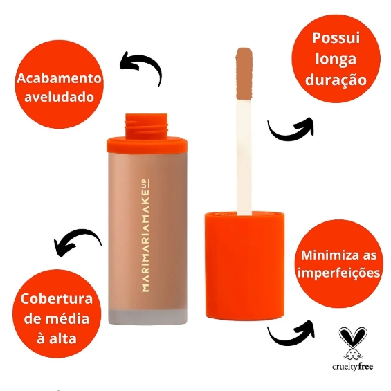 Corretivo Líquido Cover Up - Mari Maria