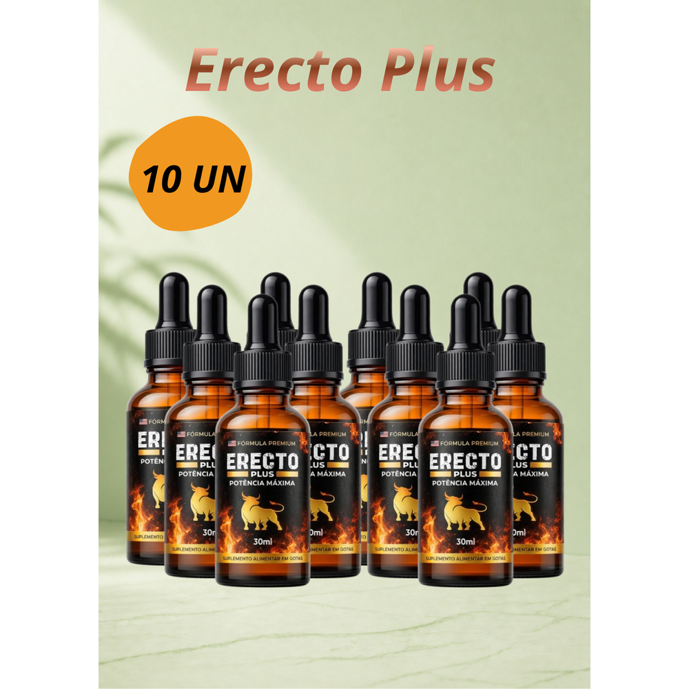ERECTO PLUS PREMIUM GOTAS 30ML - LOJA OFICIAL SUPLEMENTOS ALIMENTAR