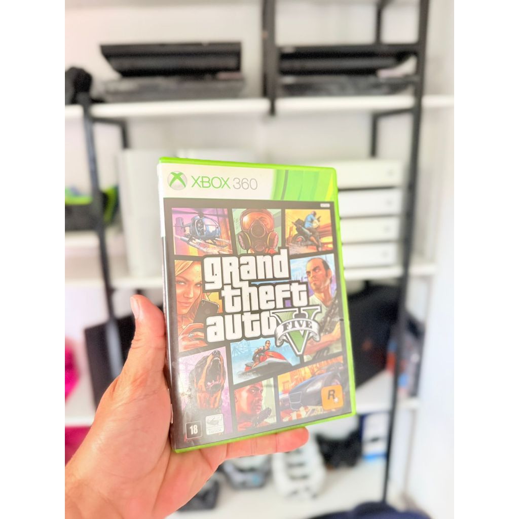 GTA V (COM MAPA) XBOX 360 ORIGINAL FISICO
