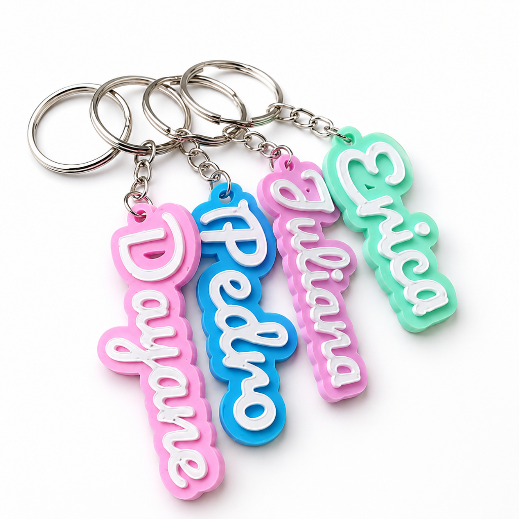 5 CHAVEIROS PERSONALIZADOS COM NOME | CRIE OS SEUS AGORA!